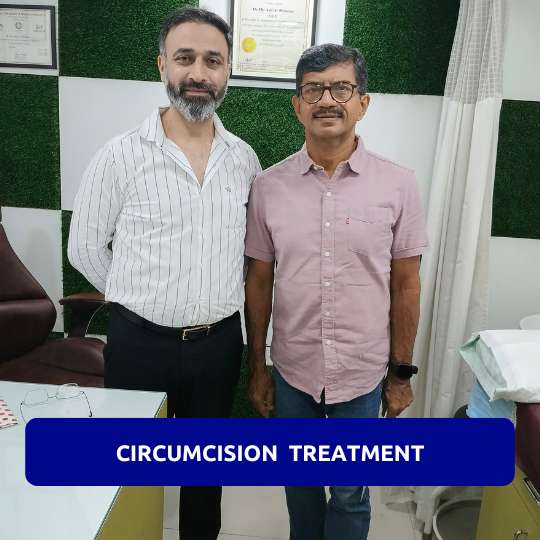 Happy Patient after Successful Circumcision in Gurgaon Circumcision-treatment patient in Gurgaon