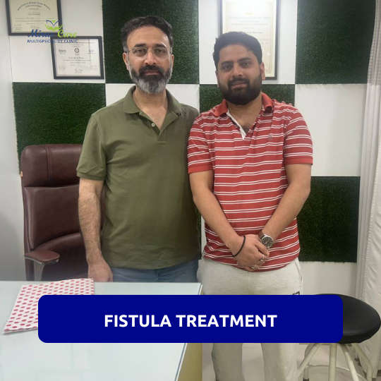 Happy Patient after Successful Anal Fistula Treatment in Gurgaon Anal Fistula Treatment patient in Gurgaon